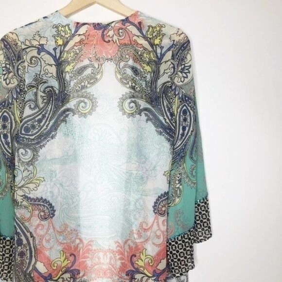 SOFT SURROUNDINGS Muse Kimono Topper  - Picture 8 of 9